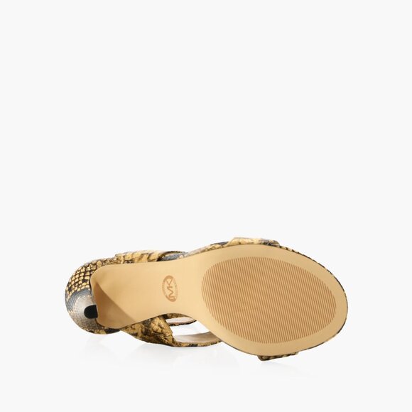 BRAND NEW MICHEAL KORS AMOS ANKLE STRAP HIGH HEELS - Picture 4 of 4